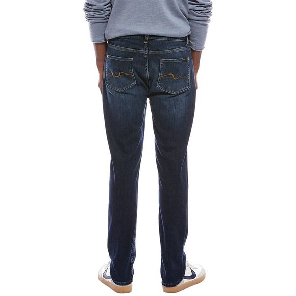 7 For All Mankind Mens Slimmy Tapered Bepop Modern Slim Jean - Picture 2 of 3